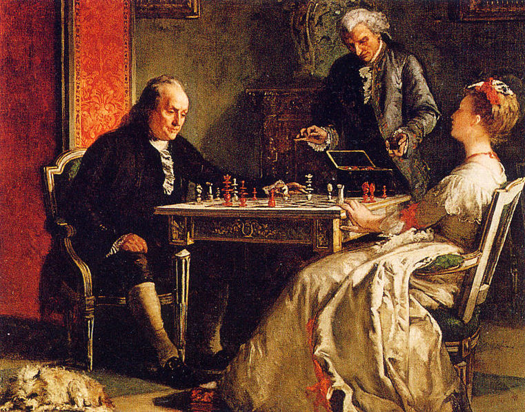 Chess in Art: Classic Chess Paintings - Chess on Stamps